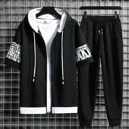 Men’s Casual Tracksuit Set / 2-Piece Sportswear