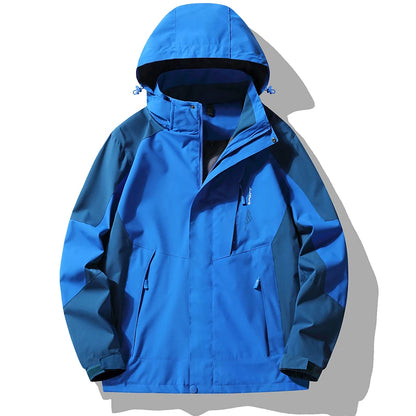 Unisex Windbreaker Jacket – Waterproof & Windproof Outdoor Hiking Outerwear