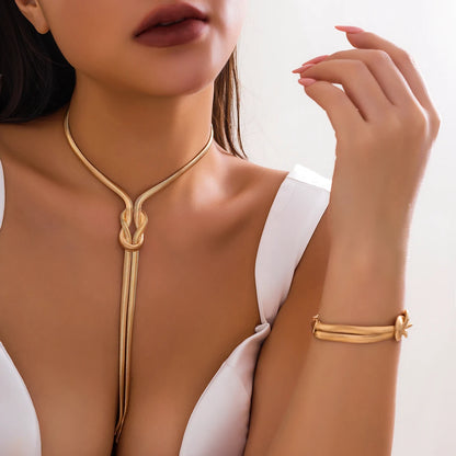 Women’s Jewelry Snake Chain Jewelry Set | Goth | Y2K | Tassel
