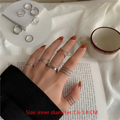 Women’s Cool Korean Ring – Hip Hop Street Style Stainless Steel Jewelry