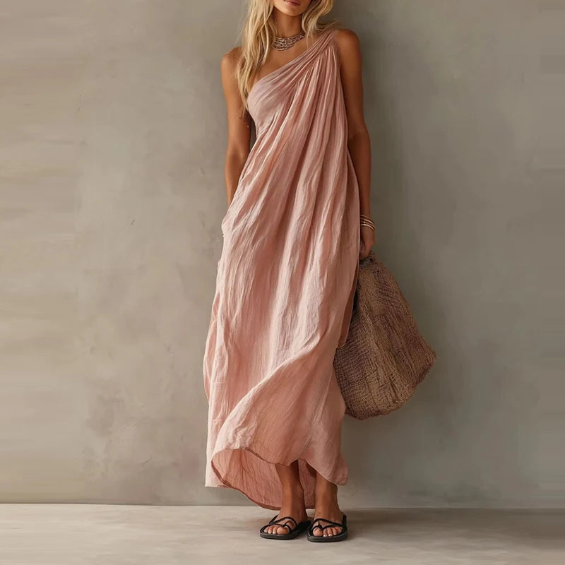 Women’s Maxi Dress | Asymmetrical | Off Shoulder | Beach