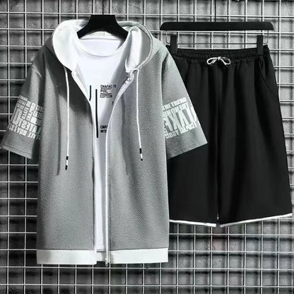 Men’s Casual Tracksuit Set / 2-Piece Sportswear