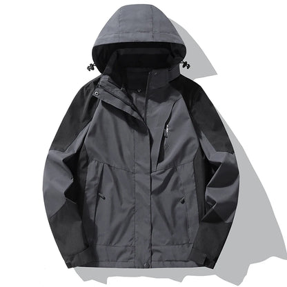Unisex Windbreaker Jacket – Waterproof & Windproof Outdoor Hiking Outerwear