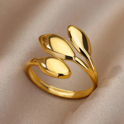 Women’s Jewelry Wide Open Ring | Statement | Gold Tone | Unisex