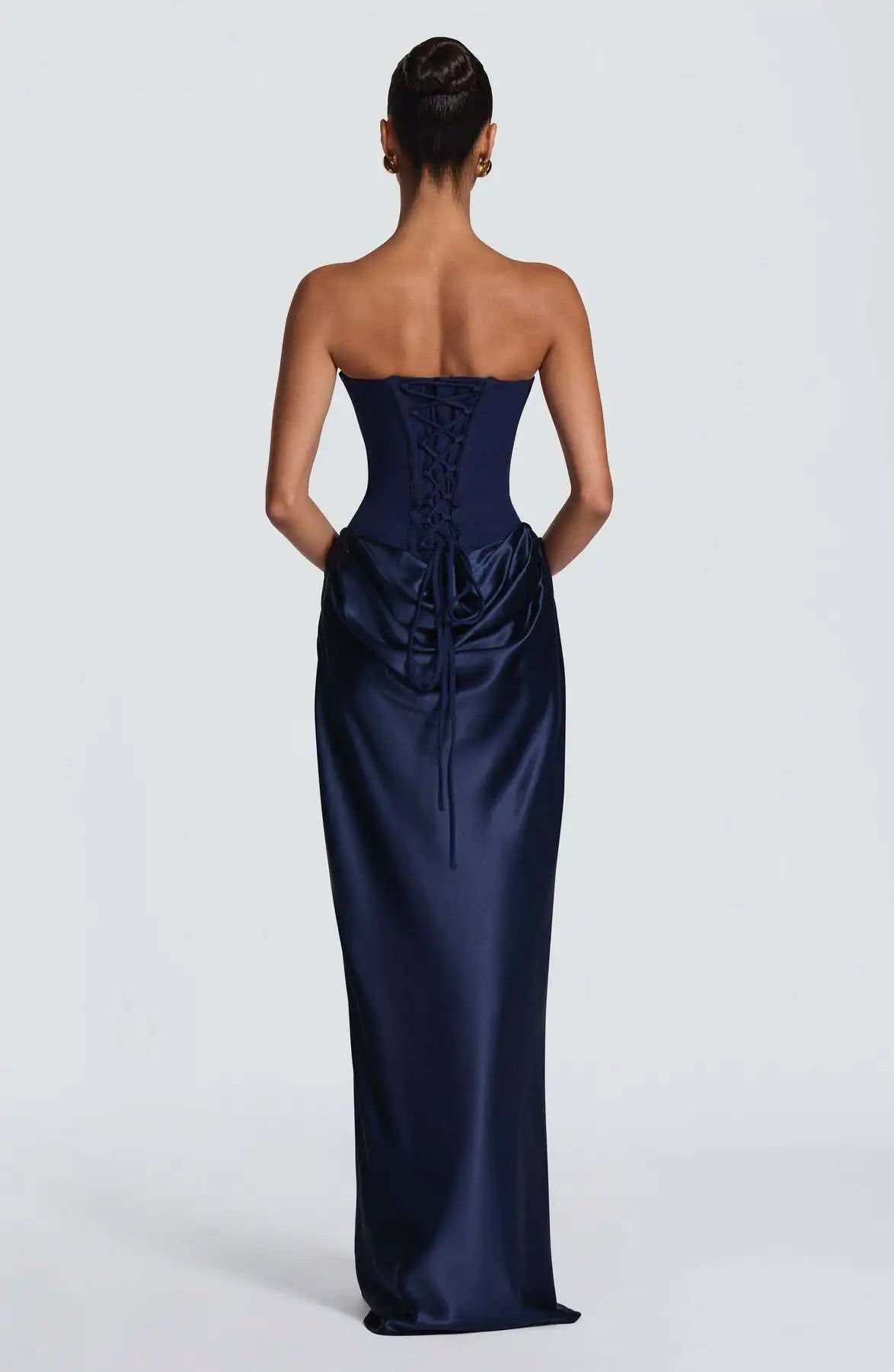 Women’s Maxi Dress | Strapless | Satin | Elegant