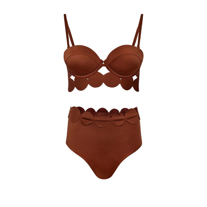 Women’s Laser Cut Swimwear Push Up Bikini