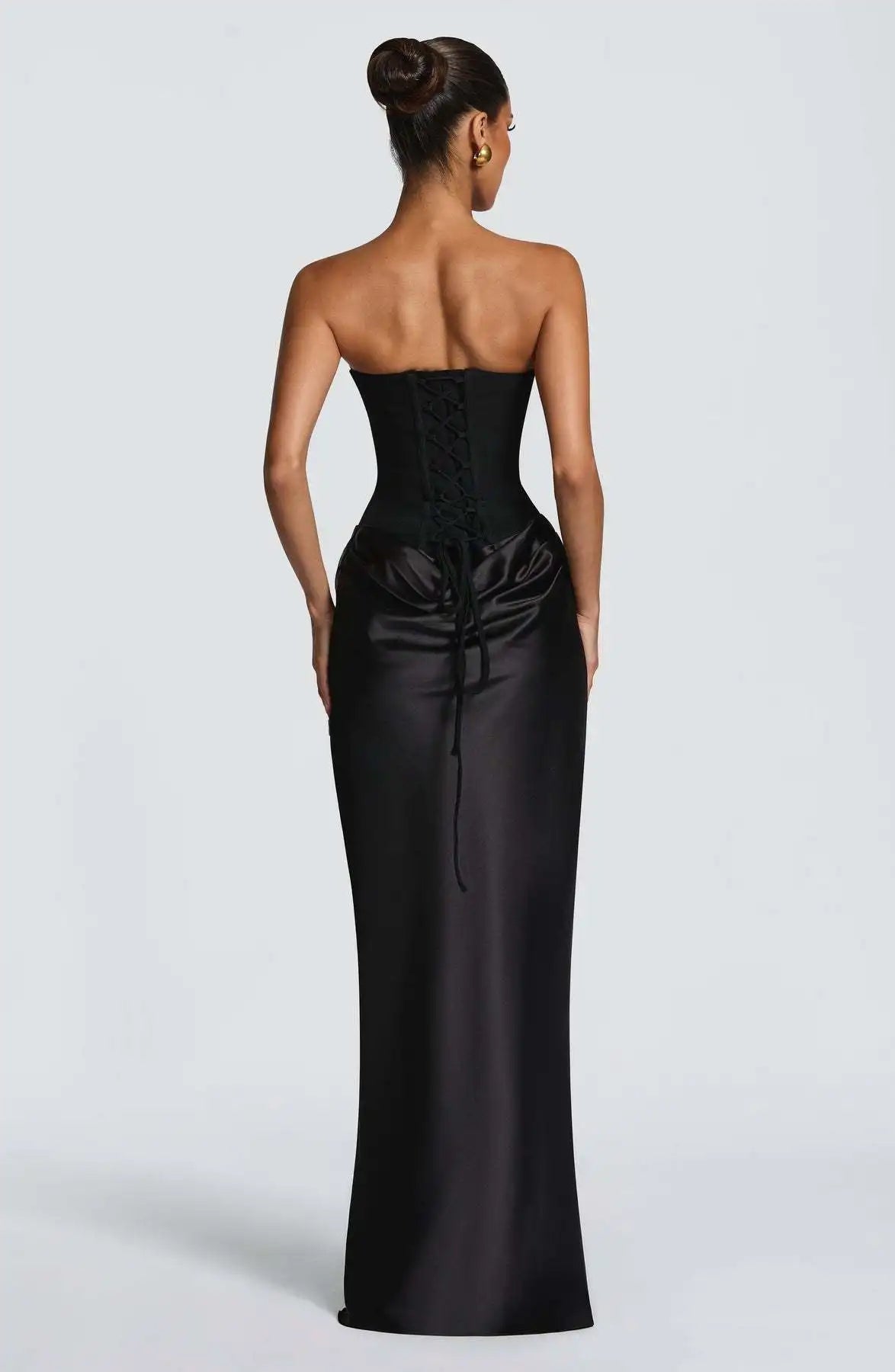 Women’s Maxi Dress | Strapless | Satin | Elegant