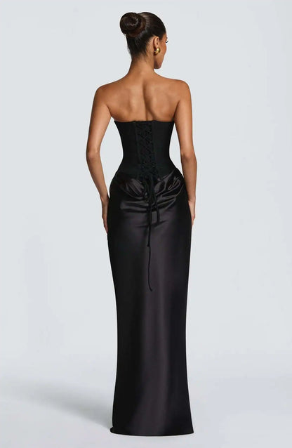 Women’s Maxi Dress | Strapless | Satin | Elegant