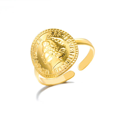 Women’s Jewelry 316L Stainless Steel Ring | Luxury | Gold Tone | Unisex