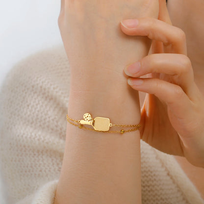 Women’s Trendy Charm Bracelet – Stainless Steel Fashion Jewelry Gift