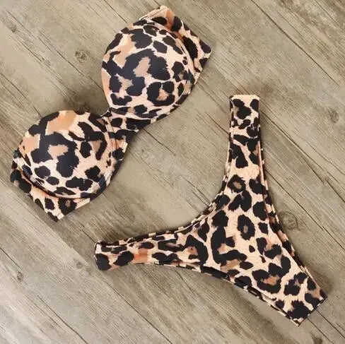 Women’s Bikini Swimwear | Leopard | Sports