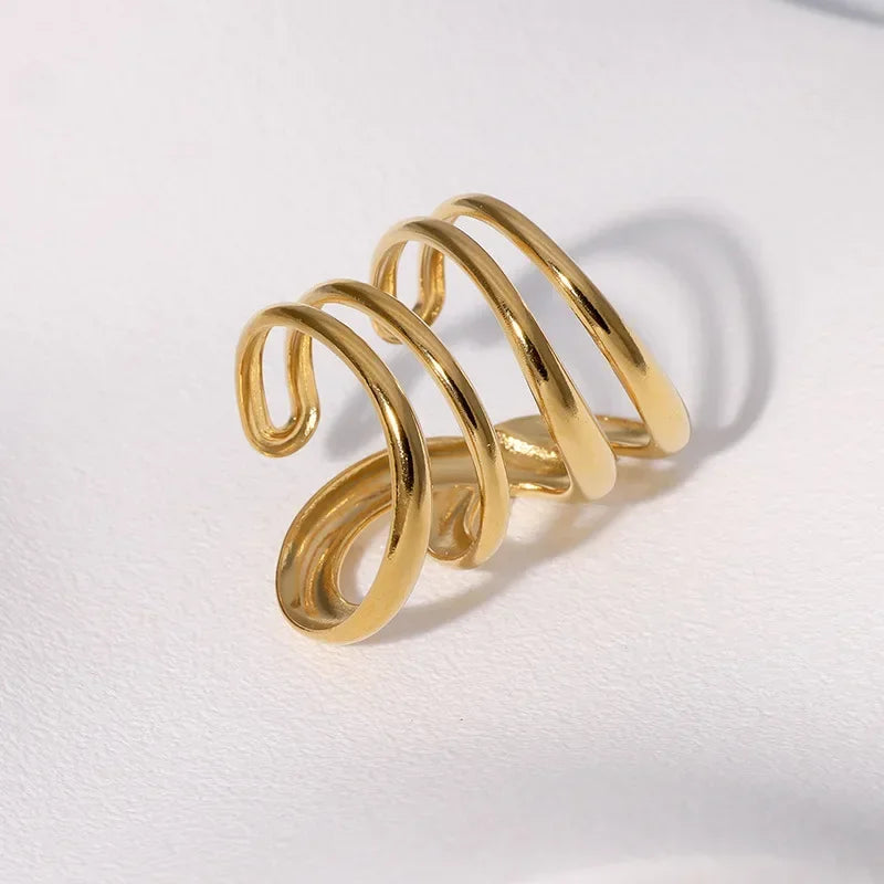 Women’s Jewelry Stainless Steel Charm Ring | Statement | Unisex | Party