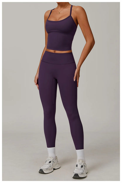 Women’s 2PCS Gym Yoga Set – Sportswear Casual Set