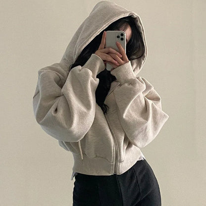 Women’s Hooded Outerwear | Casual | Streetwear | Y2K Jacket