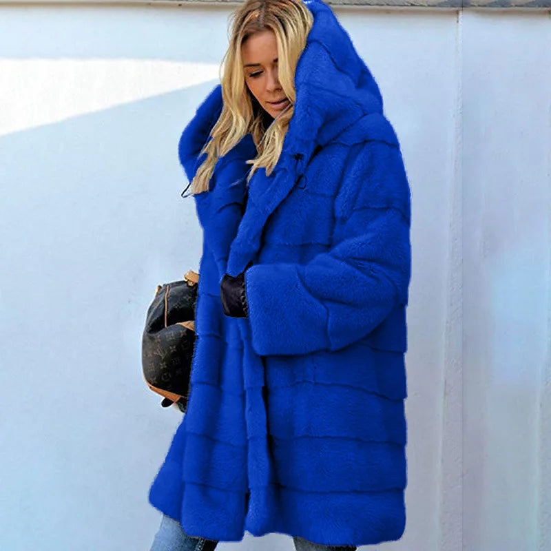 Women’s Faux Fur Outerwear | Winter Puffer Jacket | Cozy