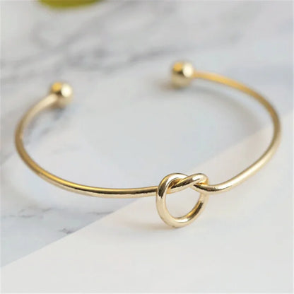 Women’s Jewelry Woven Twist Bangle Bracelet | Vintage | Goth | Streetwear