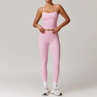 Women’s 2PCS Gym Yoga Set – Sportswear Casual Set