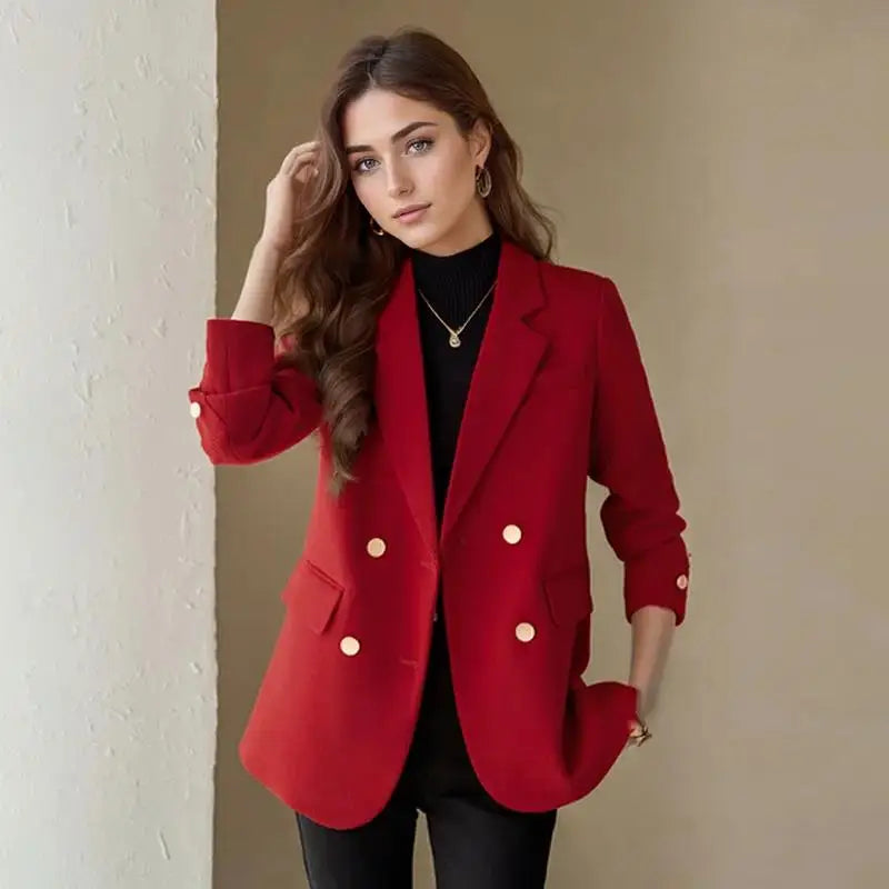 Women’s Elegant Office Blazer Outerwear