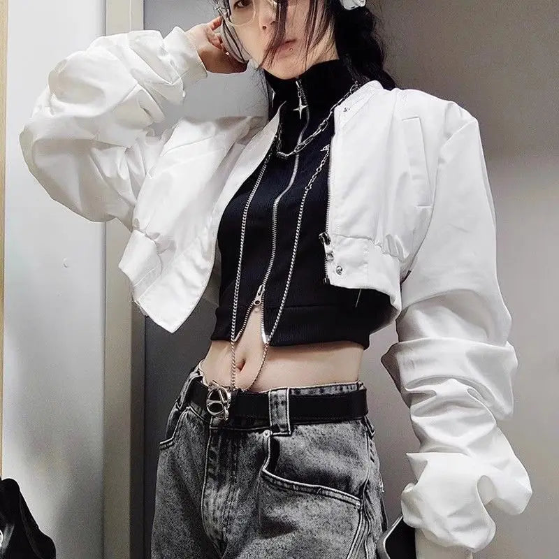 Women’s Bomber Outerwear | Y2K | Casual Jacket