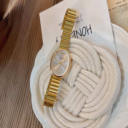 Women’s Gold Quartz Watch | Vintage | Light Luxury | Elegant