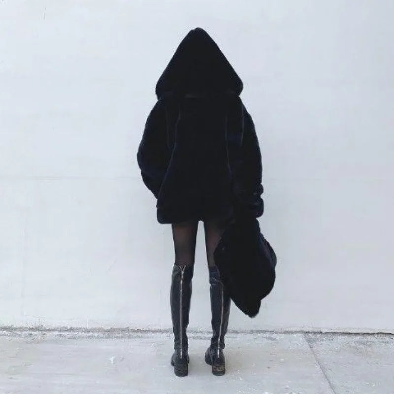 Women’s Faux Fur Outerwear | Street | Y2K Puffer Jacket