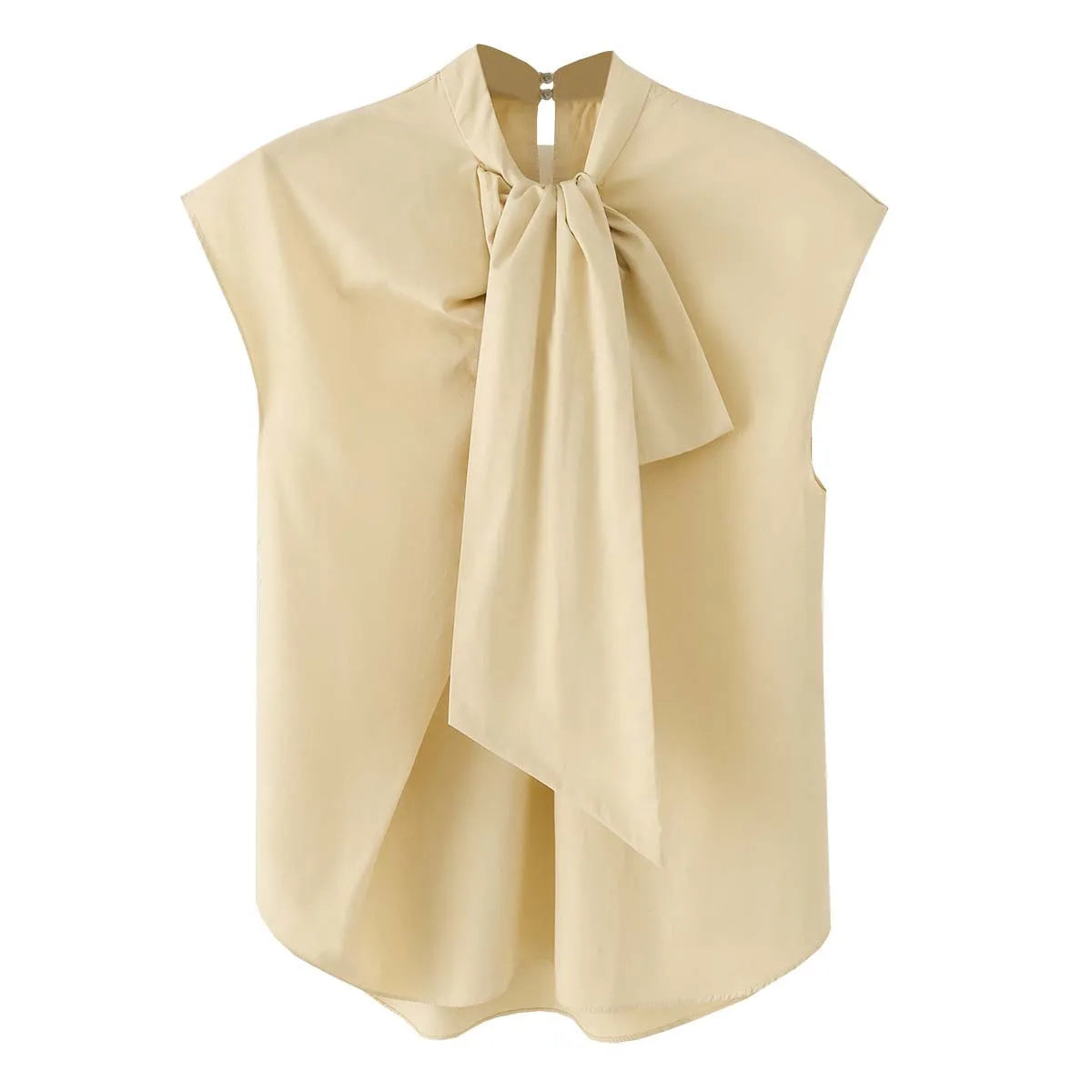 Women’s Blouse Top | Sleeveless | Striped | Elegant