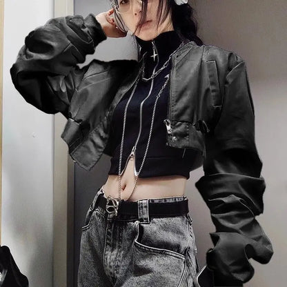 Women’s Bomber Outerwear | Y2K | Casual Jacket