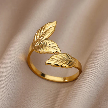 Women’s Jewelry Wide Open Ring | Statement | Gold Tone | Unisex