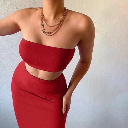Women’s 5clr Set – Elegant 2-Piece Outfit for Summer Party