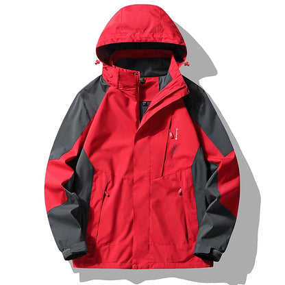 Unisex Windbreaker Jacket – Waterproof & Windproof Outdoor Hiking Outerwear