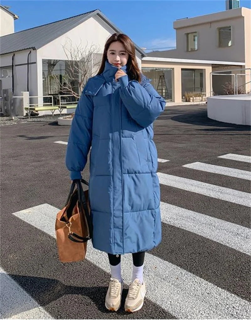 Women’s Long Puffer Jacket Outerwear | Winter | Hooded | Parka