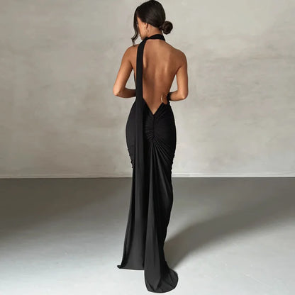 Women’s Elegant Maxi Dress – Sleeveless Summer Party & Evening Dress