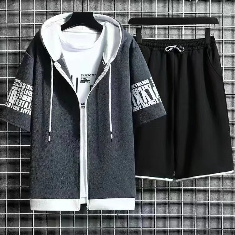 Men’s Casual Tracksuit Set / 2-Piece Sportswear