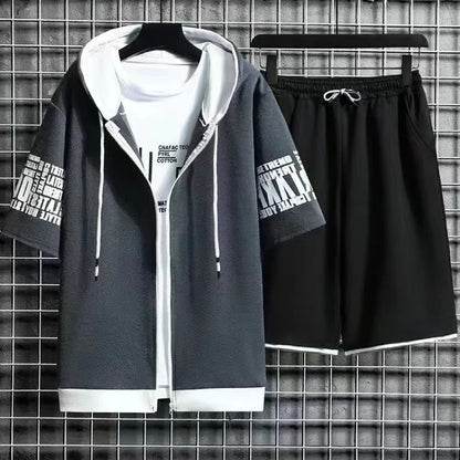 Men’s Casual Tracksuit Set / 2-Piece Sportswear