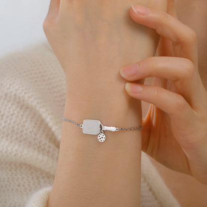 Women’s Trendy Charm Bracelet – Stainless Steel Fashion Jewelry Gift
