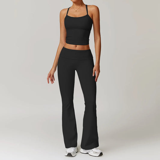 Women’s 2PCS Gym Yoga Set – Sportswear Casual Set