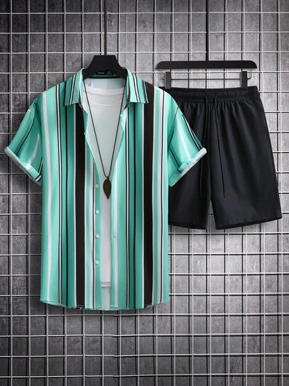 Men’s Casual Summer Set – Everyday Resort Suit