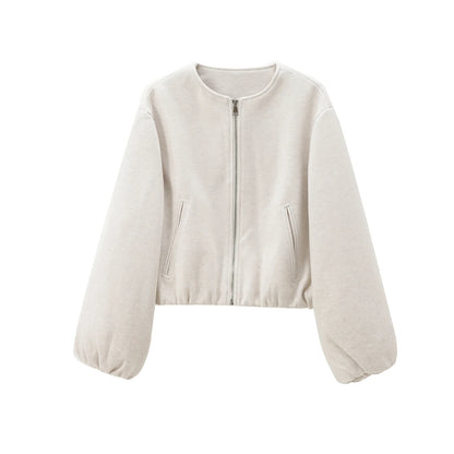 Women’s Cropped Bomber Jacket Outerwear