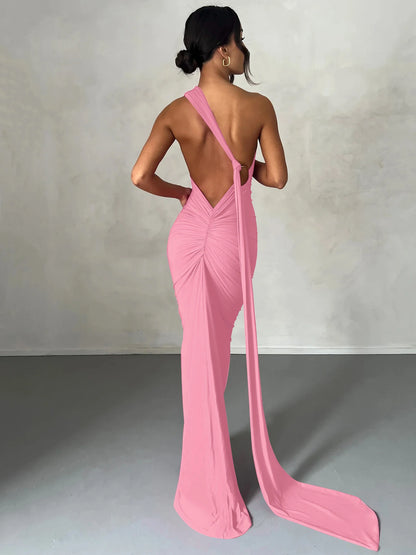 Women’s Elegant Maxi Dress – Sleeveless Summer Party & Evening Dress