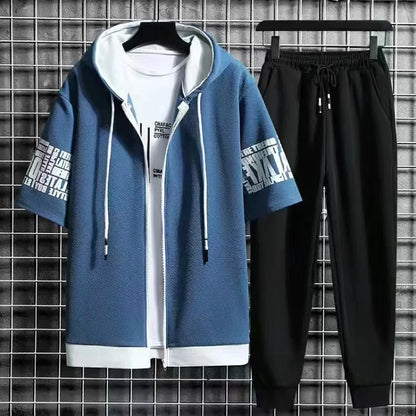 Men’s Casual Tracksuit Set / 2-Piece Sportswear