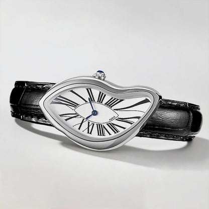 Women’s Irregular Case Quartz Watch | Y2K | Melt Twist | Unisex