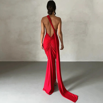 Women’s Elegant Maxi Dress – Sleeveless Summer Party & Evening Dress