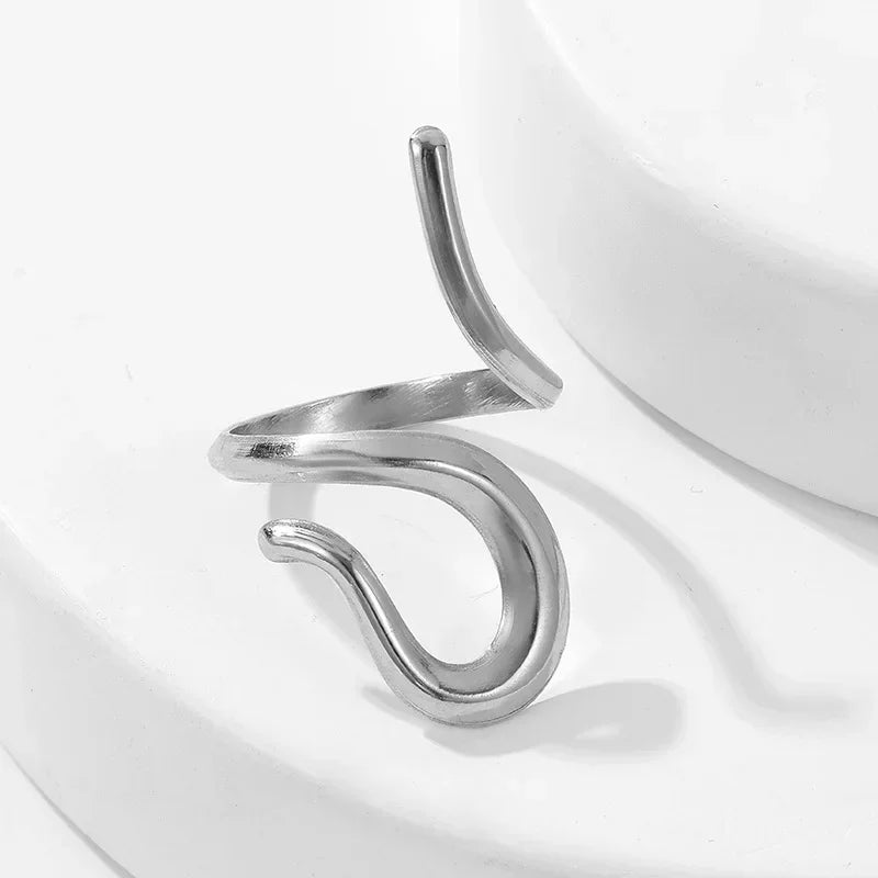 Women’s Jewelry Stainless Steel Charm Ring | Statement | Unisex | Party