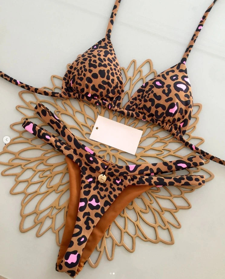 Women’s Leopard Swimwear Bikini