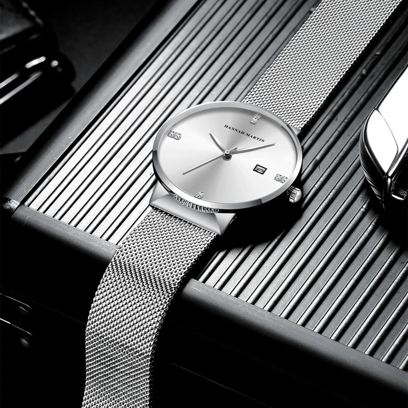 Men’s Luxury Watch – Stainless Steel Business & Casual Wristwatch SBB