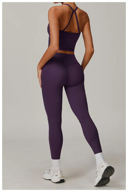 Women’s 2PCS Gym Yoga Set – Sportswear Casual Set