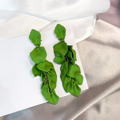 Women’s Jewelry Colorful Flower Drop Earrings | Boho | Y2K | Party