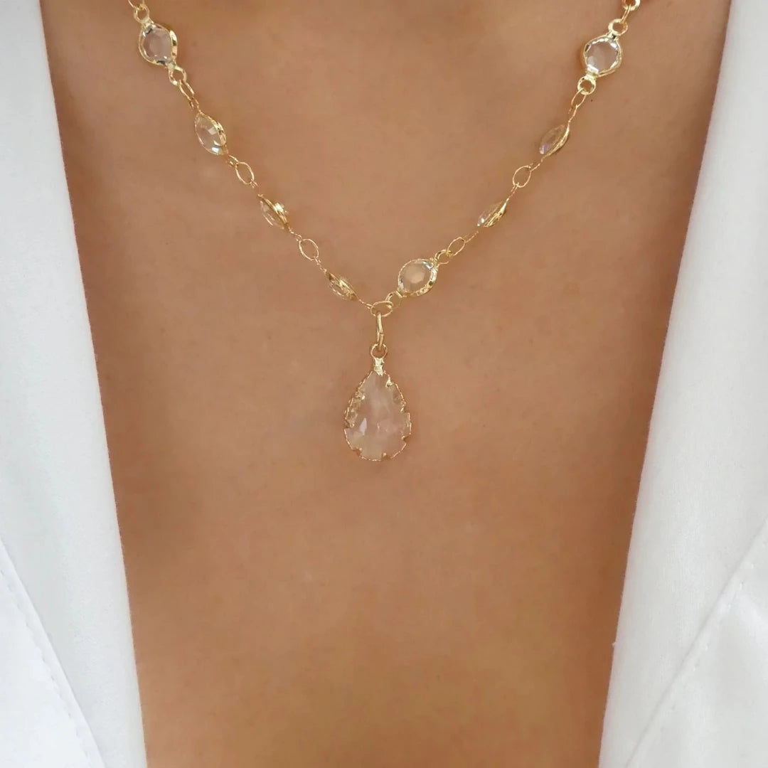 Women’s Jewelry Choker | Rainbow Crystal | Zircon Necklace