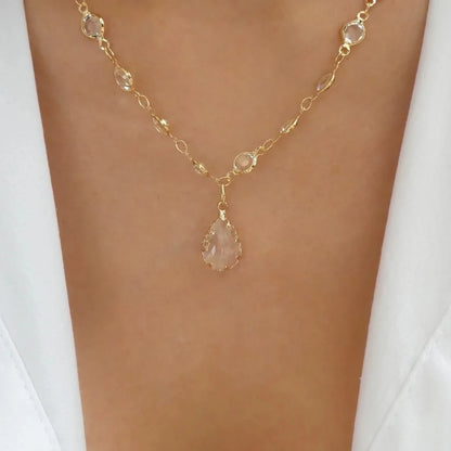 Women’s Jewelry Choker | Rainbow Crystal | Zircon Necklace