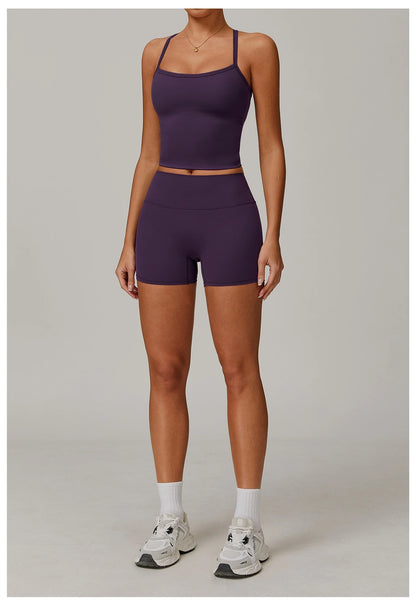 Women’s 2PCS Gym Yoga Set – Sportswear Casual Set